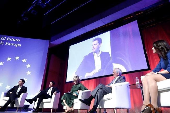 Albert Rivera, Manuel Valls, Mario Vargas Llosa e Inés Arrimadas | CS ep albert rivera manuel valls mario vargas llosa e ines arrimadas