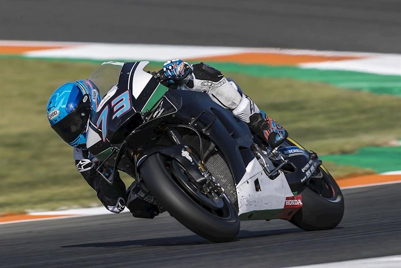 ep alex marquez en pruebas con la repsol honda de 2020
