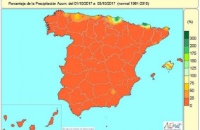 ep ano hidrologico 2017-2018 empiezaun 95 menoslluviaslo normal