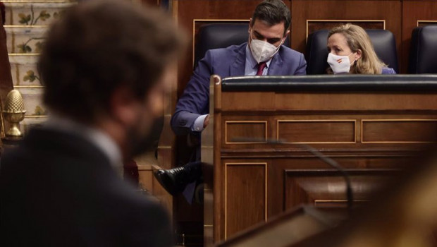 ep archivo   el presidente del gobierno pedro sanchez y la vicepresidenta primera del gobierno y
