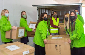 ep archivo   iberdrola envia mas de ocho toneladas de material humanitario a ucrania