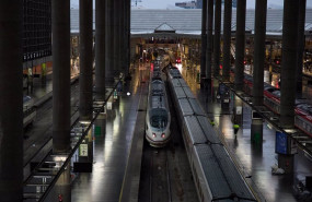 ep archivo   trenes en la estacion de puerta de atocha almudena grandes a 10 de diciembre de 2023 en