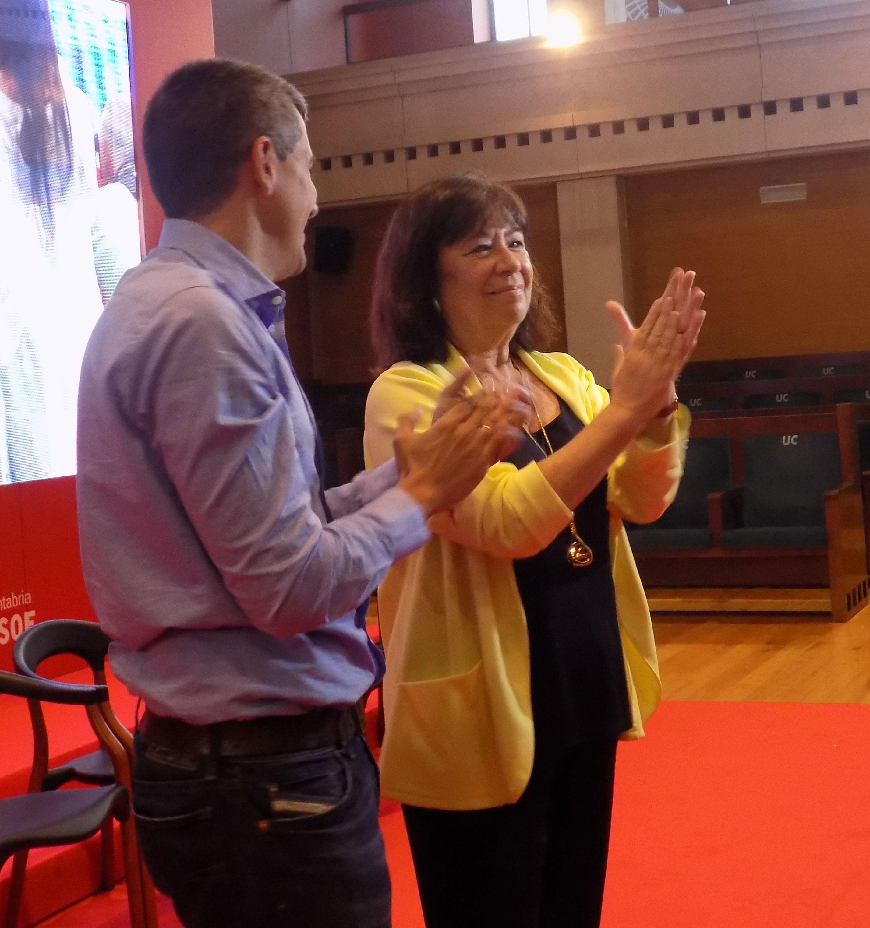 Cristina Narbona interviene en el Congreso de Cantabria | EUROPA PRESS ep cristina narbona intervienecongresocantabria