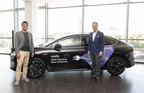ep daniel bedoya director regional de cabify en espana y sebastian guigues director general de ep daniel bedoya director regional de cabify en espana y sebastian guigues director general de