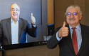 ep de izda a dcha el ceo de cellnex tobias martinez y el ceo de endesa jose bogas
