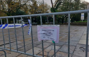 ep el ayuntamiento de santiago cierra el acceso al parque de la alameda por las condiciones