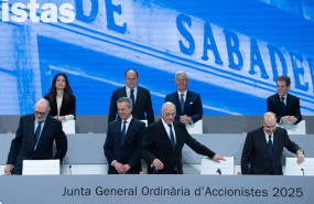 ep el consejero delegado de banco sabadell cesar gonzalez bueno 2i y el presidente de banco sabadell