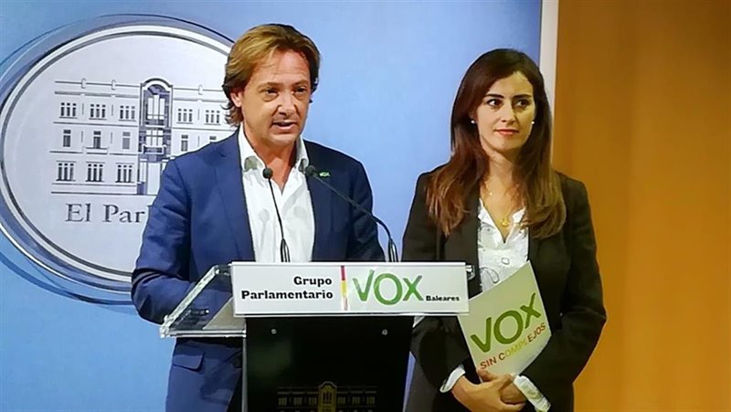 ep el diputado y portavoz de vox baleares en el parlament jorge campos en rueda de prensa ep el diputado y portavoz de vox baleares en el parlament jorge campos en rueda de prensa