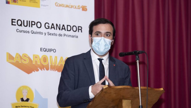 ep el ministro de consumo alberto garzon interviene en la entrega de los premios consumopolis