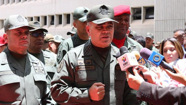ep el ministro de defensa de venezuela vladimir padrino