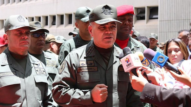 El ministro de Defensa de Venezuela, Vladimir Padrino | MINISTERIO DEL PODER POPULAR PARA LA DEFENSA ep el ministro de defensa de venezuela vladimir padrino