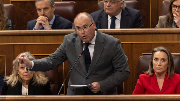 ep el portavoz del pp en el congreso miguel tellado interviene durante una sesion de control al