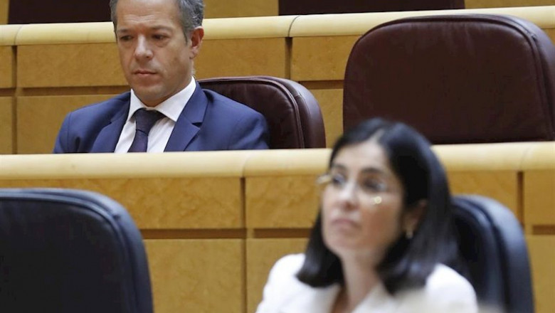 ep el portavoz socialista en la camara alta ander gil interviene en la comision general de