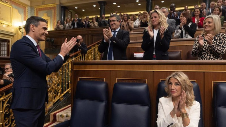 ep el presidente del gobierno en funciones y candidato a la reeleccion pedro sanchez y la lider de ep el presidente del gobierno en funciones y candidato a la reeleccion pedro sanchez y la lider de