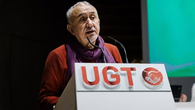 ep el secretario general de ugt pepe alvarez durante el ii comite confederal de ugt