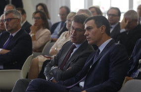 ep i-d el presidente de la xunda de galicia alberto nunez feijoo y el presidente del gobierno en