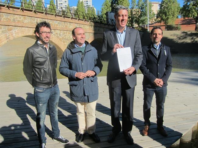 J. Milián, D. Serrano, X. G. Albiol y M. Reyes (PP) | EUROPA PRESS ep j milian d serrano x g albiolm reyes pp