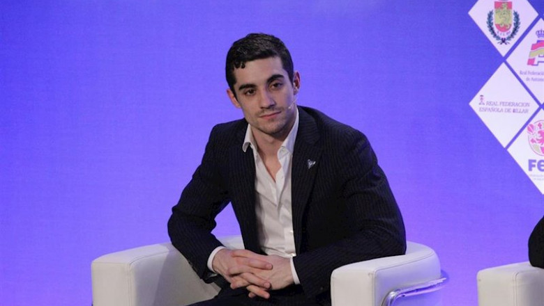 ep javier fernandez en la presentacion de laliga4sports ep javier fernandez en la presentacion de laliga4sports