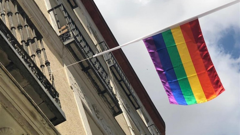 MARTA FERNÁNDEZ/EUROPA PRESS - Archivo ep la bandera arcoirisla celebracionorgullo gaymadrid 20190527164903