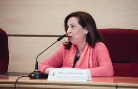 ep la ministra de defensa margarita robles en la inauguracion de un curso sobre mujeres y seguridad