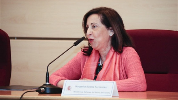 ep la ministra de defensa margarita robles en la inauguracion de un curso sobre mujeres y seguridad