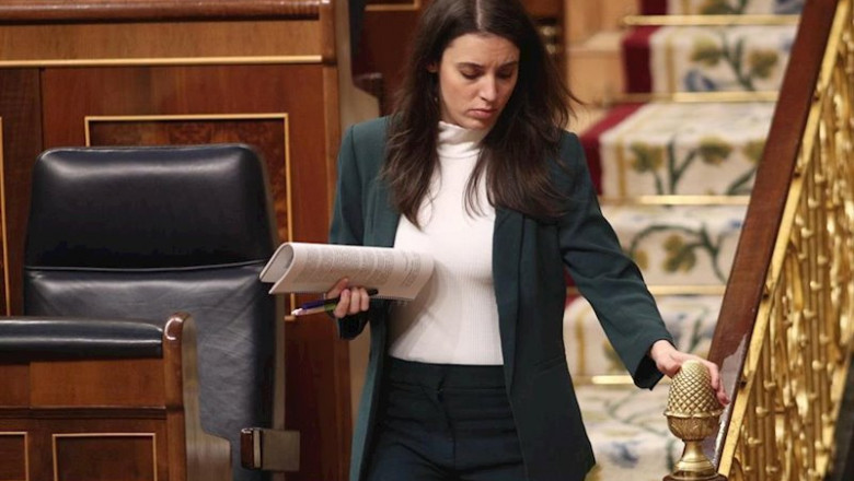 ep la ministra de igualdad irene montero en el congreso