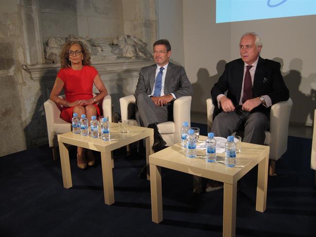 El ministro de Justicia, en el centro, durante la jornada sobre justicia | EUROPA PRESS ep ministrojusticia encentro durantejornadajusticia