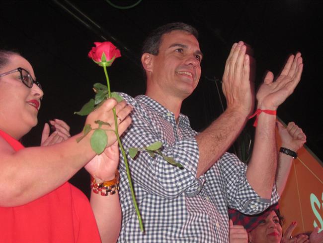 Pedro Sánchez, en La Laguna | EUROPA PRESS ep pedro sanchez enlaguna