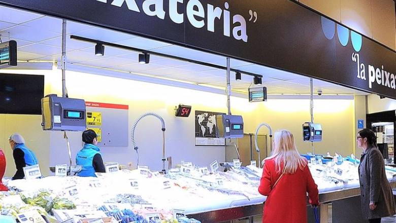 ep pescaderia en un supermercado caprabo ep pescaderia en un supermercado caprabo