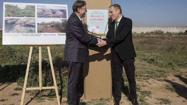 Presentación del 'Proyecto Cañaveral' , con la presencia del President de la Generalitat Valenciana, Ximo Puig | HEINEKEN ep presentacion del proyecto canaveral con la presencia del president de la generalitat valenciana