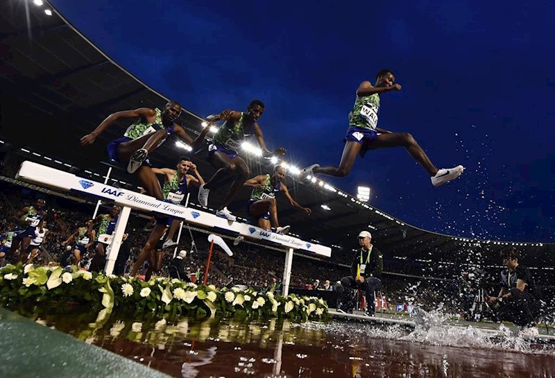ep prueba de los 3000 obstaculos en la diamond league