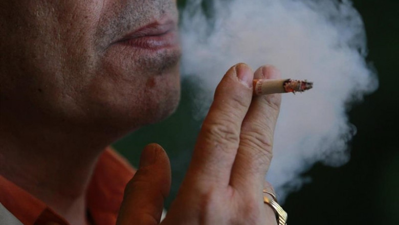 Fumador. | EUROPA PRESS - Archivo ep tabaco humo fumador fumando cigarro cigarros 20190528133303