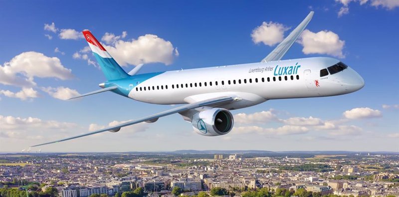 ep un avion de luxair ep un avion de luxair