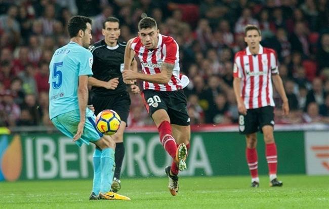 Unai Núñez y Busquets en el Athletic - Barcelona | ATHLETIC ep unai nunezbusquetsathletic - barcelona