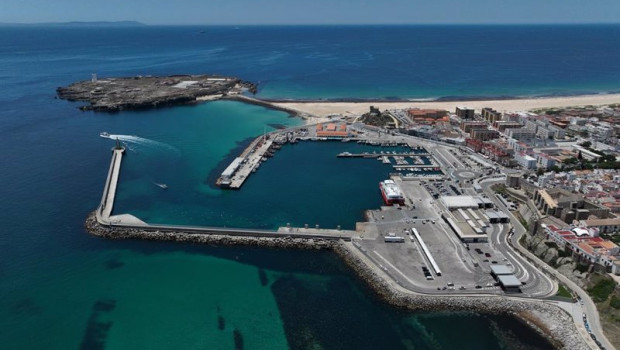 ep vista aerea del puerto de tarifa