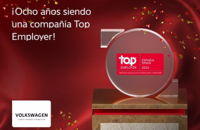 ep volkswagen group espana distribucion recibe por octavo ano consecutivo la certificacion top
