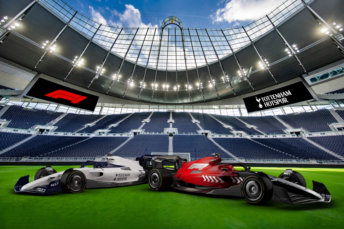 El Tottenham Hotspur y la Formula 1 anuncian una alianza estratégica de 15 años