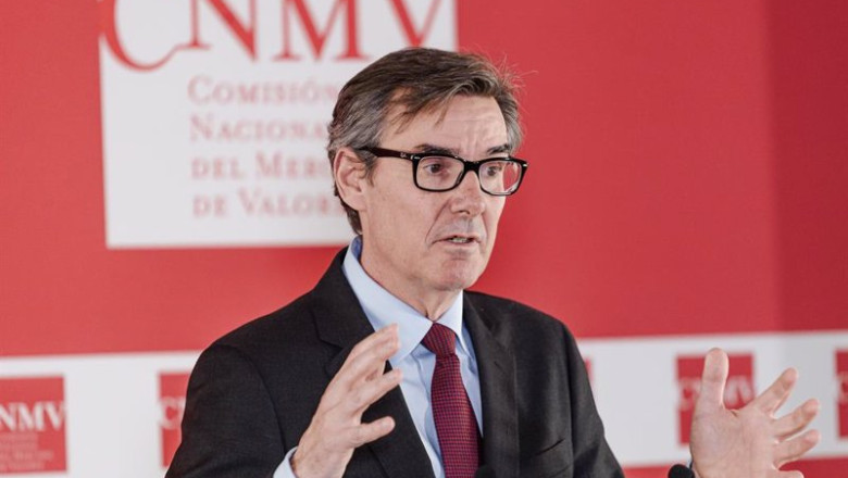 ep archivo   el presidente de la cnmv carlos san basilio en la sede de la comision nacional del