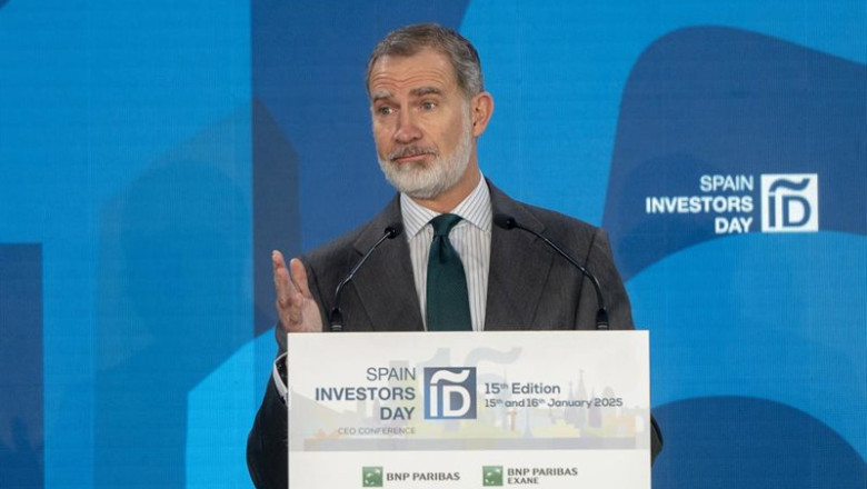 ep archivo   el rey felipe vi interviene durante la xv edicion del spain investors day sid en el