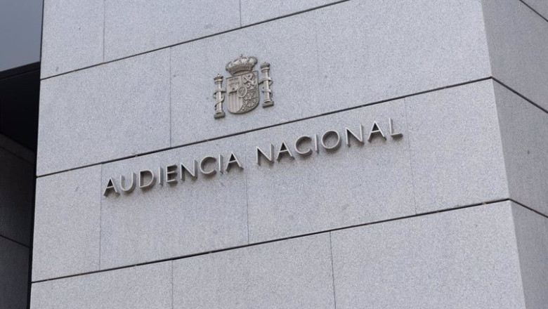 ep archivo   fachada de la audiencia nacional a 7 de julio de 2023 en madrid espana