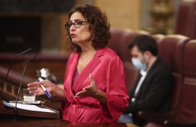 ep archivo   la ministra de hacienda maria jesus montero interviene desde la tribuna del congreso