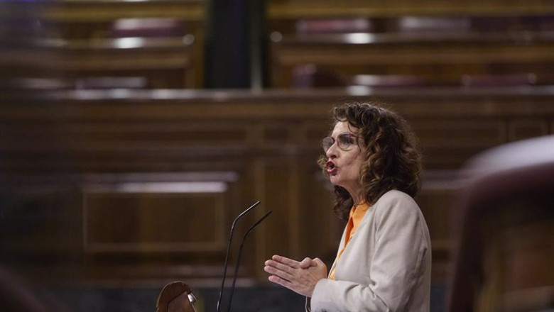 ep archivo la ministra de hacienda y funcion publica maria jesus montero interviene en una sesion ep archivo la ministra de hacienda y funcion publica maria jesus montero interviene en una sesion