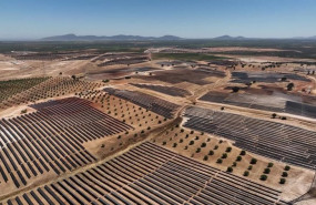 ep archivo   planta solar de acciona en almendralejo badajoz