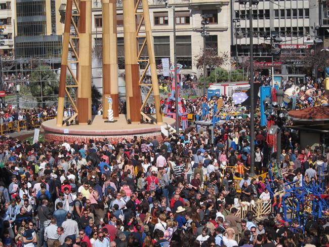 ep asistenteslas fallas2017la plazaayuntamientovalncia
