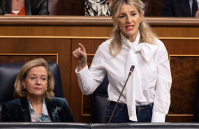 ep de izda a derecha la vicepresidenta primera y ministra de economia nadia calvino y la