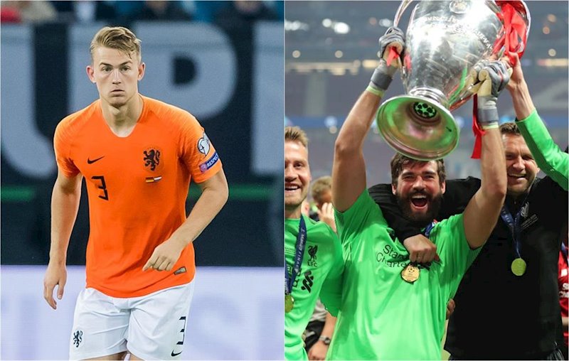 ep de ligt gana el trofeo kopa al mejor joven y alisson alza el yashin como mejor portero
