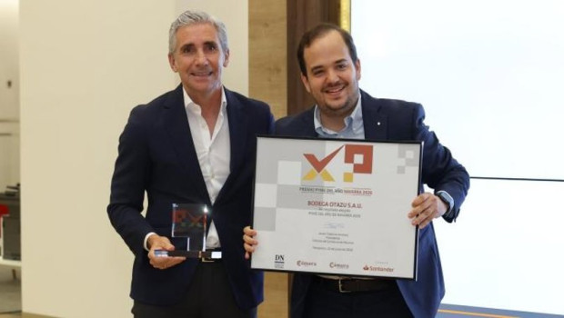 ep diego farrera ceo de otazu recoge el premio pyme navarra 2026
