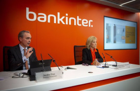 ep el cfo e bankinter jacobo diaz y la consejera delegada de bankinter maria dolores dancausa