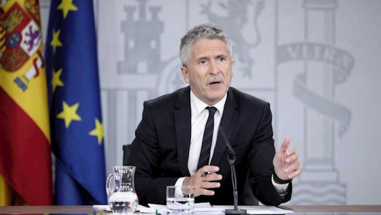 Eduardo Parra - Europa Press ep el ministro del interior en funciones fernando grande-marlaska comparece en rueda de prensa en