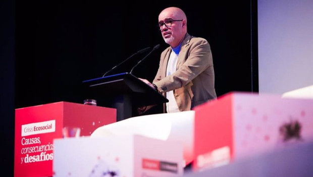 ep el secretario general de ccoo unai sordo este sabado en teruel durante su intervencion en la